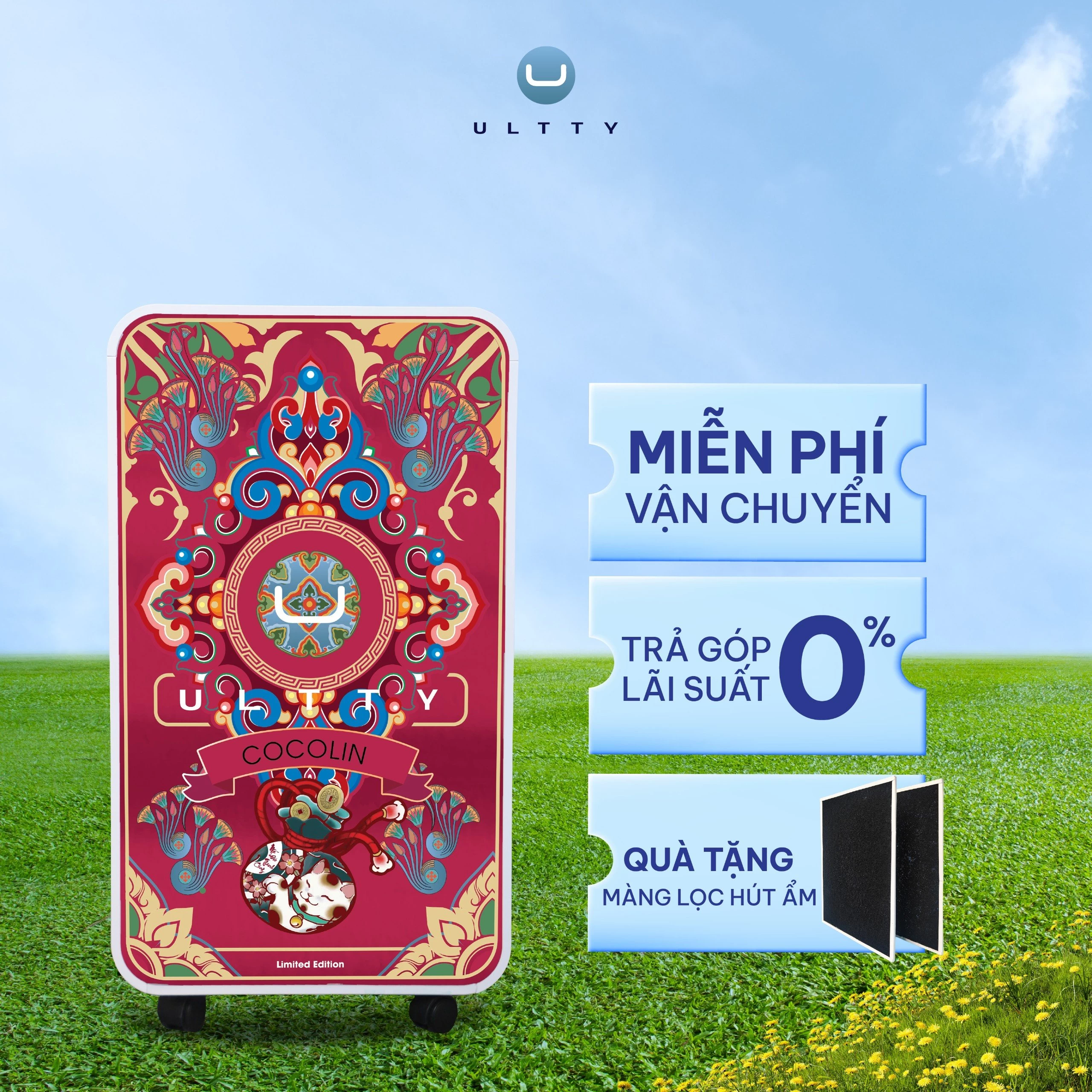 Máy hút ẩm và khử nấm mốc ULTTY LME - Phiên bản giới hạn