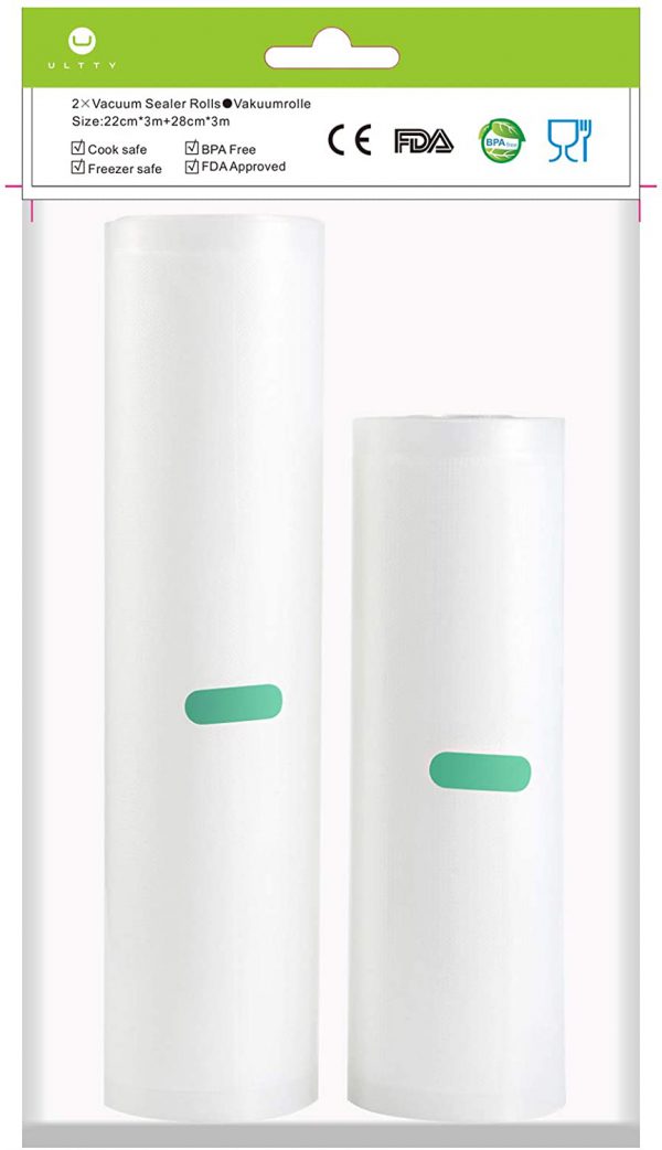 Túi hút chân không BPA-free U-ULTTY 2 Cuộn 28x300cm và 22x300cm
