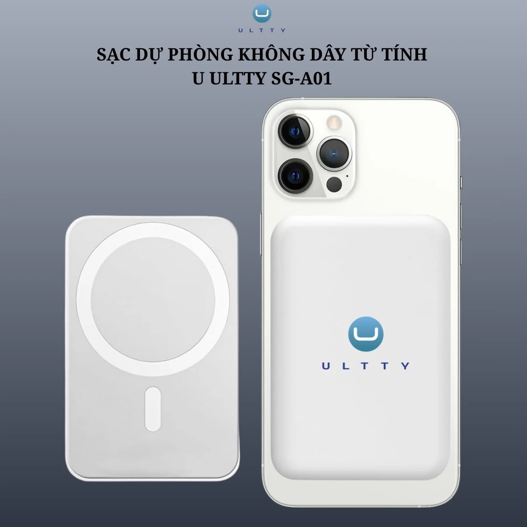 SẠC DỰ PHÒNG KHÔNG DÂY TỪ TÍNH U ULTTY SG-A01