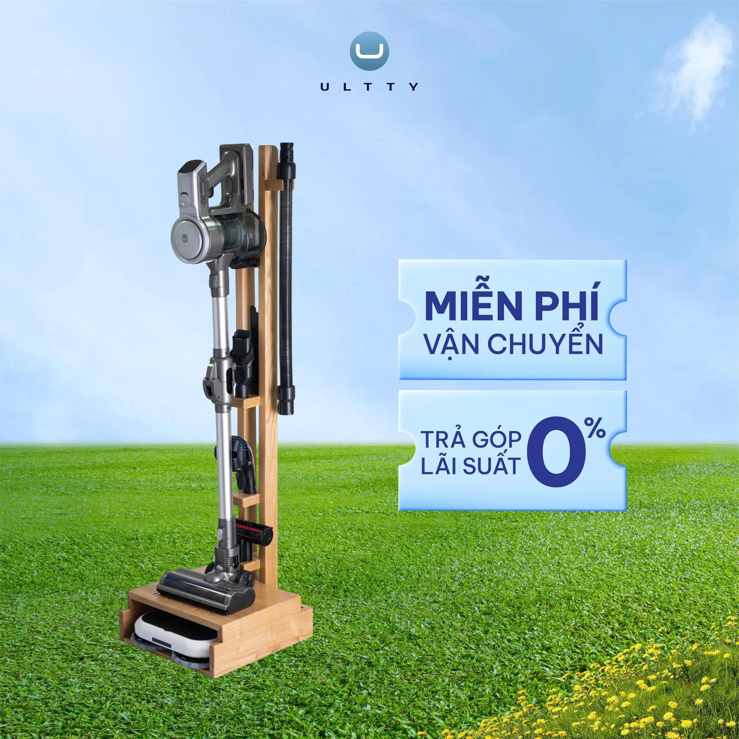 Giá treo máy hút bụi, phụ kiện đầu hút của máy hút bụi lau nhà ULTTY V08