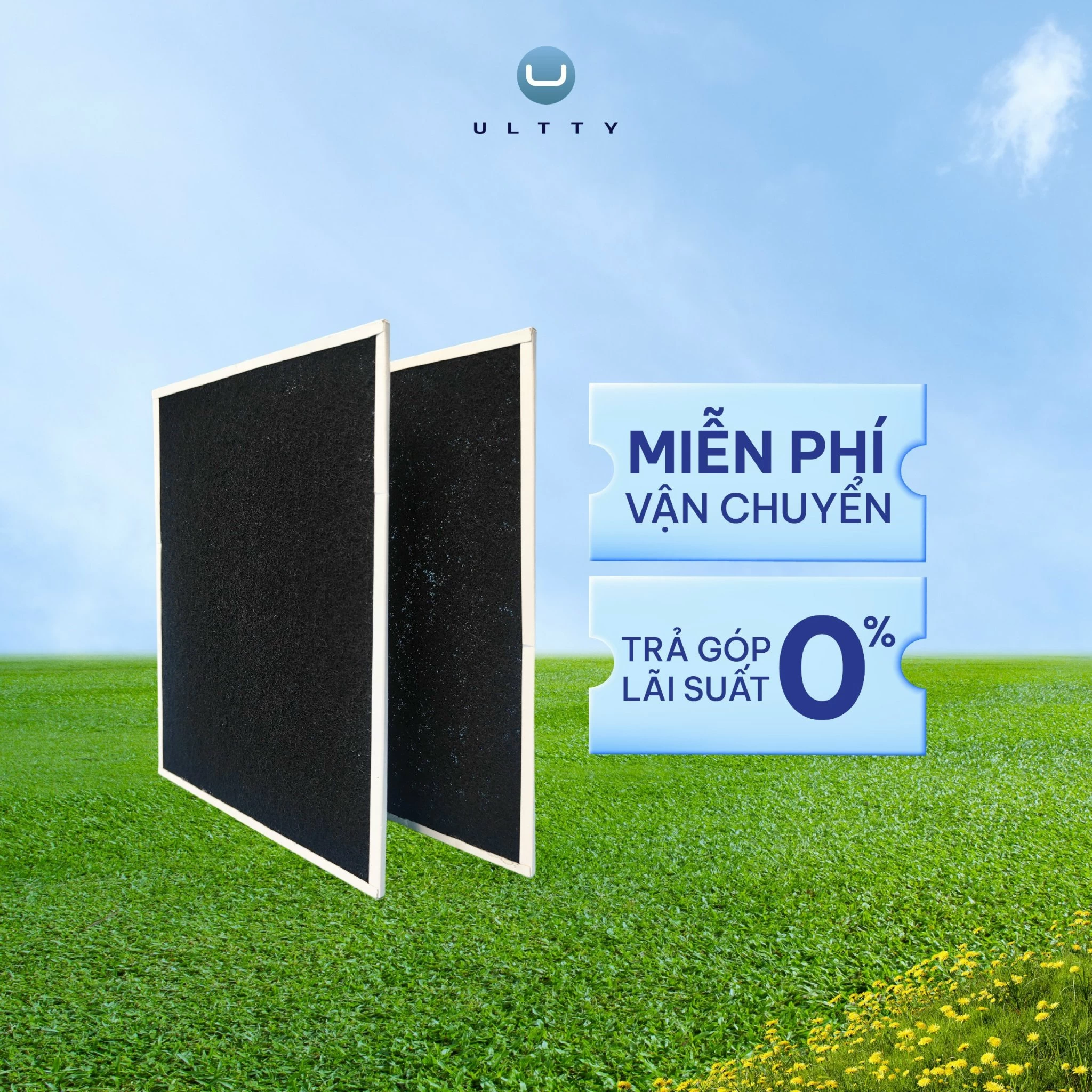 Màng lọc Carbon hoạt tính mật độ cao U-ULTTY- Chuyên dụng cho máy hút ẩm Ultty