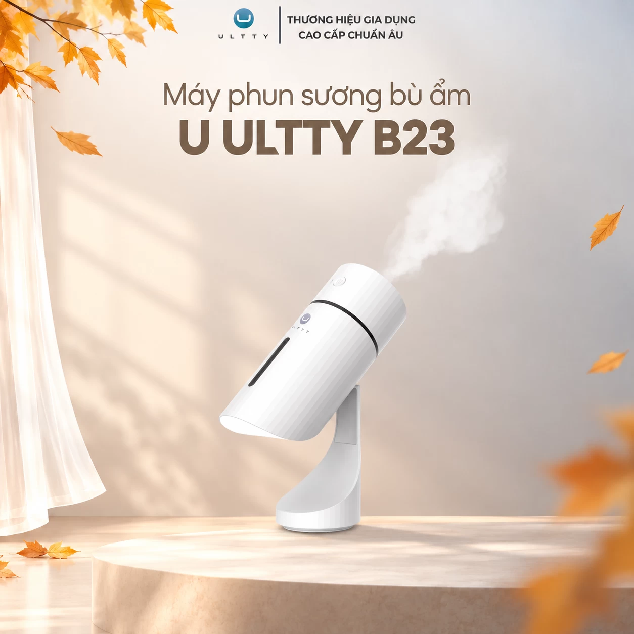Máy tạo ẩm phun sương U ULTTY B23 (màu trắng)